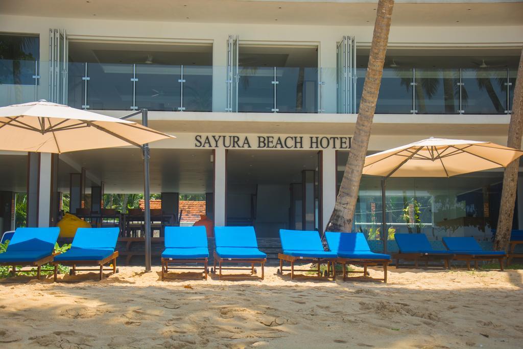 Sayura Beach Hotel Unawatuna Extérieur photo